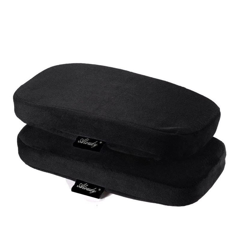 Comfy Arm Rest Pillow Covers for Office Chairs - 11” Elbow Cushions, Set of 2 gallery