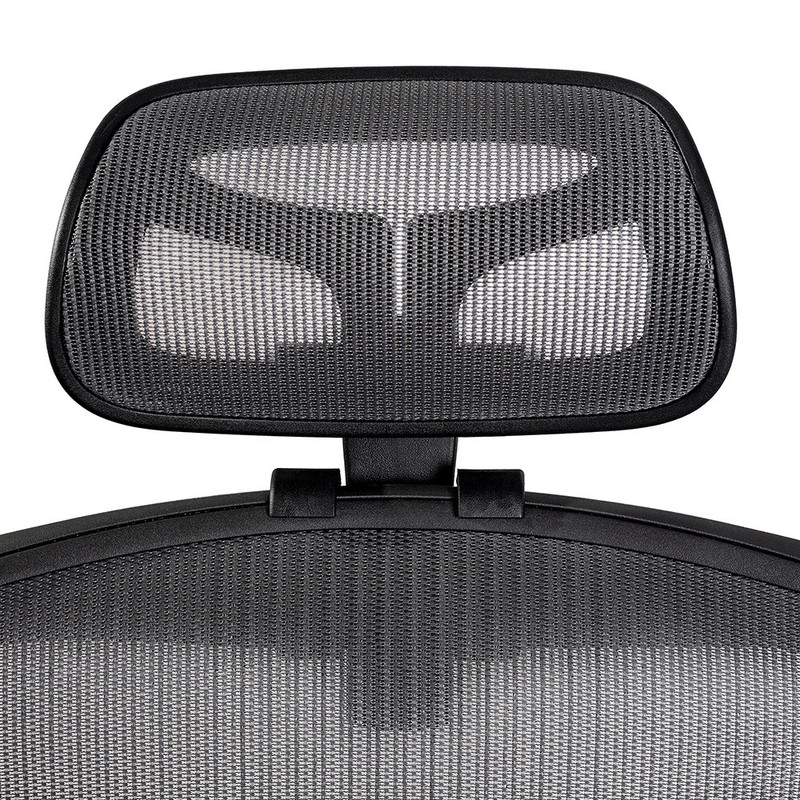 New Headrest for Herman Miller remastered Aeron office Chair Black/Graphite gallery