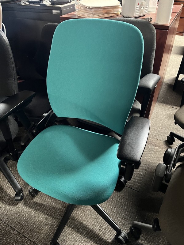 Steelcase Leap v2 Office Chair – Teal