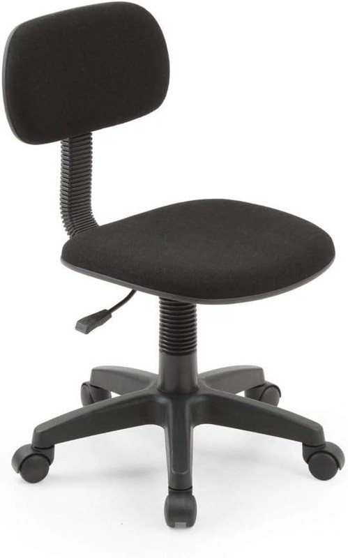 Swivel Task Chair Hodedah Low-Back Black