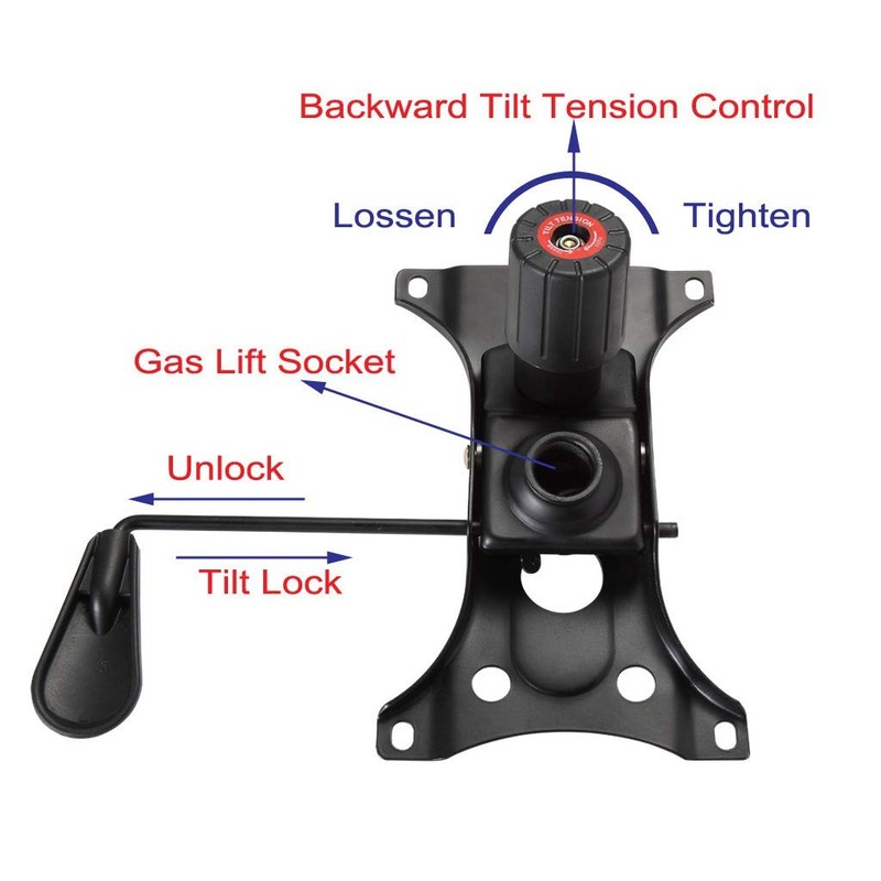 Tilt Control Mechanism , Office Chair Tilt Base Control Lift Mechanism, Swive... gallery