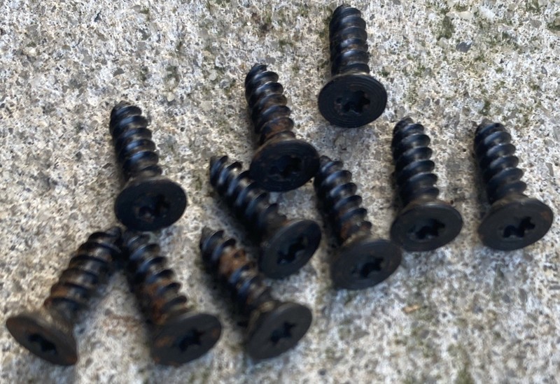 Herman Miller Aeron Bolts Arm Pad Screw Set of Four Genuine Parts Office Chair