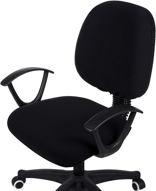 Stretch Jacquard Office Computer Chair Covers, Removable Washable Universal D…
