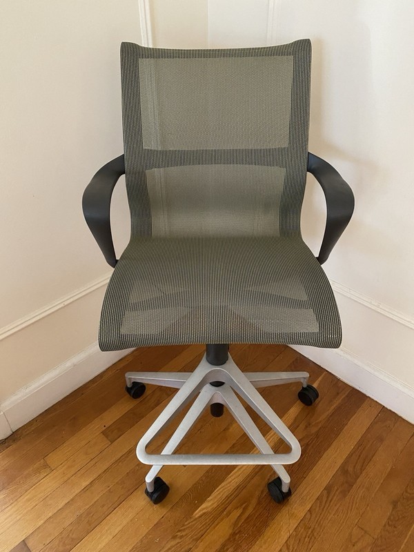Herman Miller Setu Stool Height Award-Winning Stool Chair Made in USA gallery