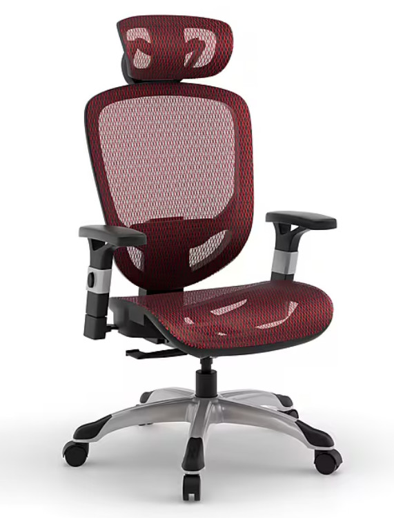 Staples Hyken Ergonomic Mesh Swivel Task Chair, Black (ST63137)-US WARE-NEW100%