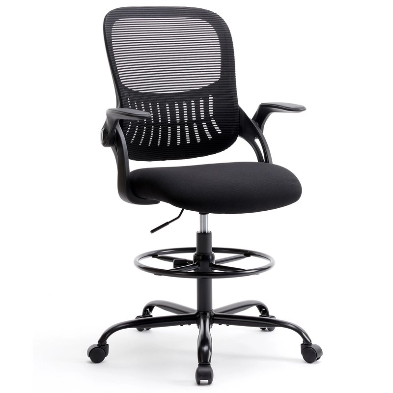 Ergonomic Mesh Backrest Office Chair, Adjustable Height, Swivel, Rolling Design gallery
