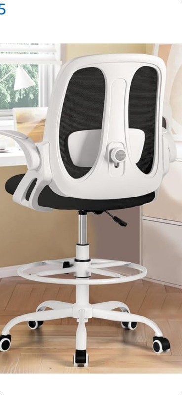 Razzor Drafting Tall Office Chair Ergonomic Computer Desk 2D Lumbar Support gallery