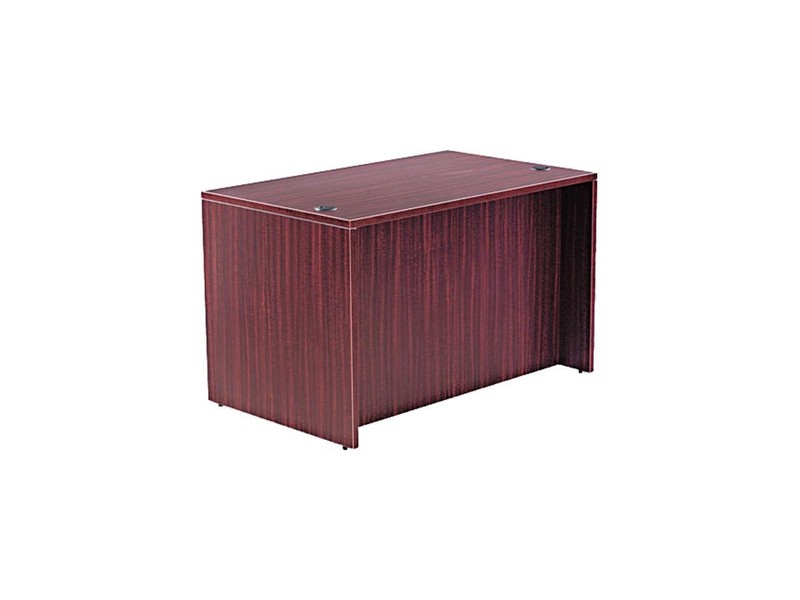 47-1/4″ x 29 1/2″ Valencia Series Straight Front Desk Shell – Mahogany