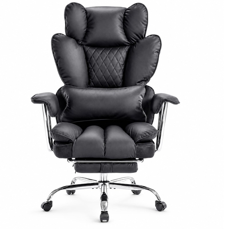 Big and Tall Office/Home High Back Ergonomic Desk Chair w/Pocket Spring Cushion gallery