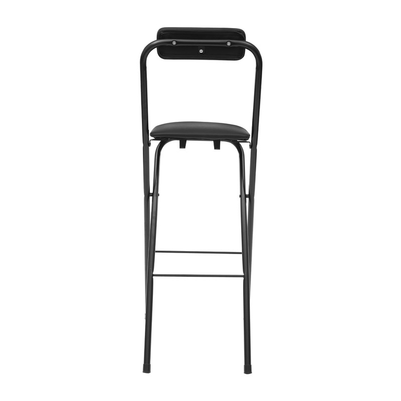 Foldable Bar Chair Tall Folding Chair Portable Folding Stool Impact Resistant gallery