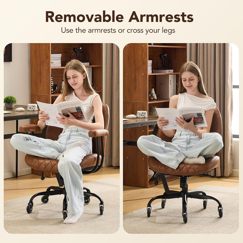 Home Office Desk Chair Office Rubber Casters Ergonomic Computer Chair with Lumba gallery