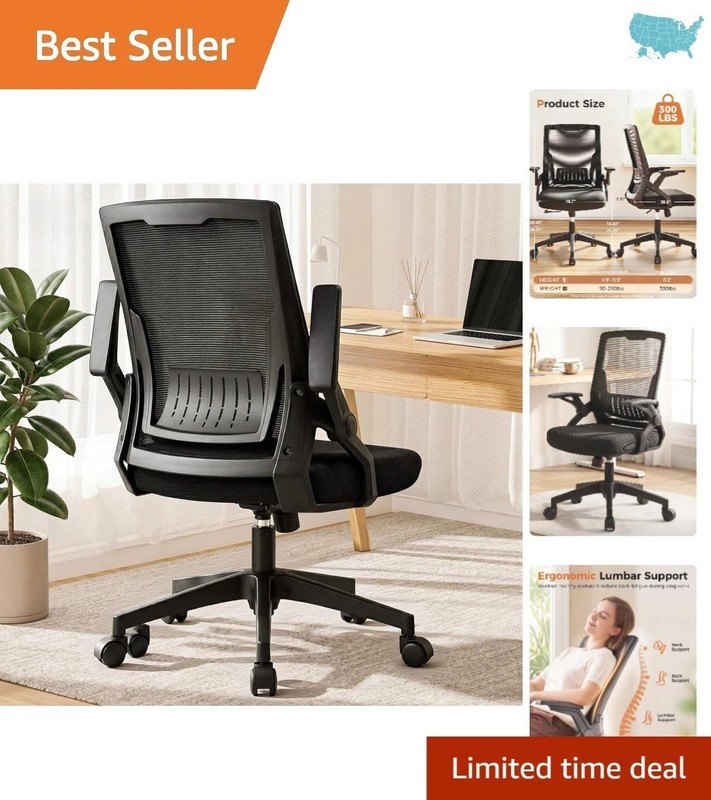 Mesh Executive Computer Chair – Adjustable Height, Comfortable Support