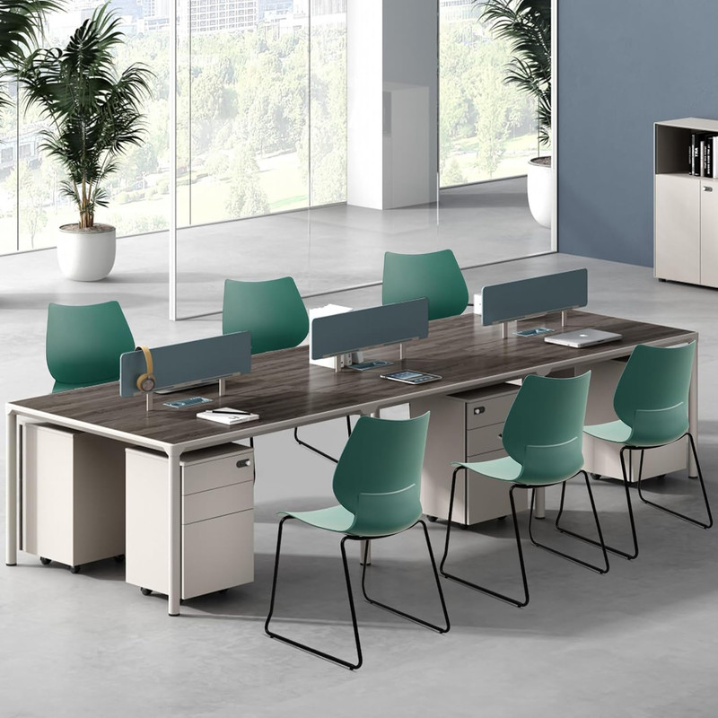KLASIKA Stackable Waiting Room Chair, Stacking Office Chair with Ergonomic Lumba gallery