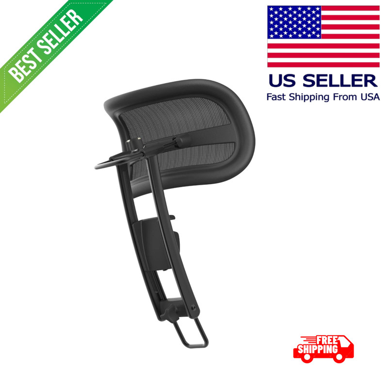 Atlas The Best Headrest for the Herman Miller Aeron Chair - Graphite