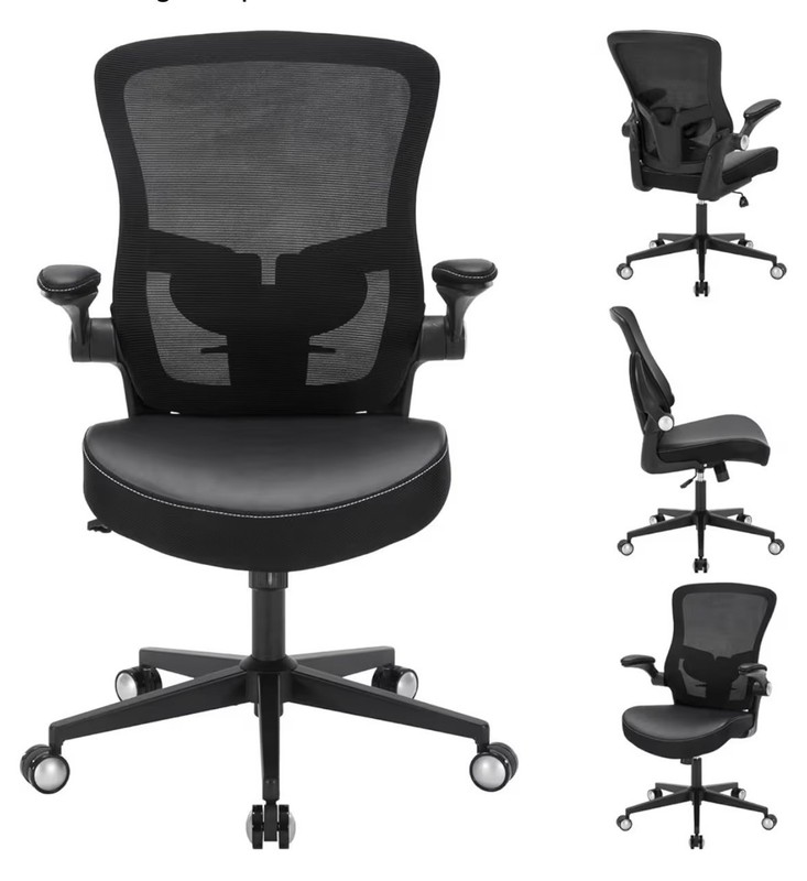 Heavy Duty Office Chair, 400lbs Ergonomic Desk Office Chair for Heavy People