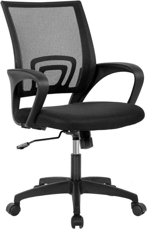 Breathable Mesh Computer Chair with Ergonomic Design - Perfect for Home Office gallery