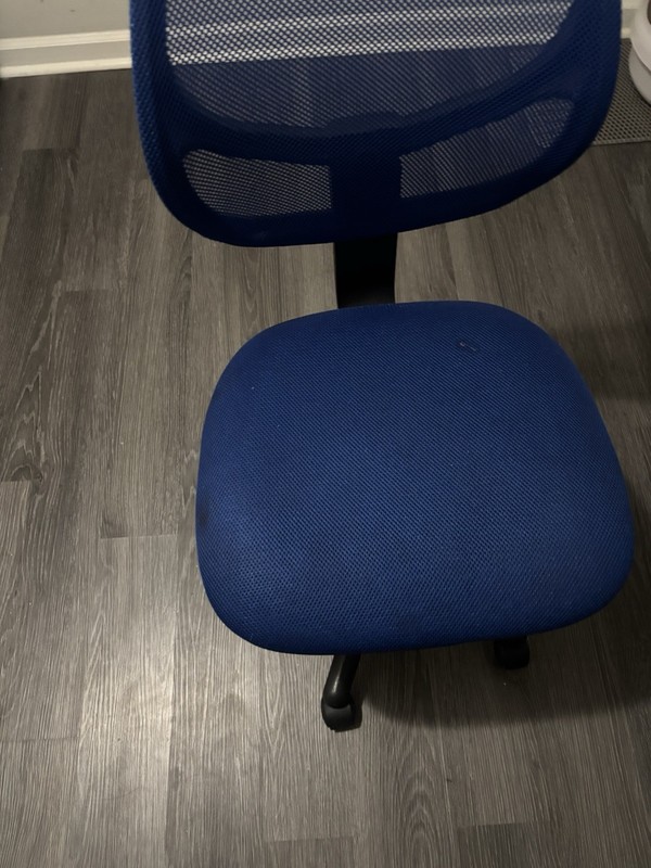 Blue Mesh Back Office/Desk Task Chair Swivel Rolling Chair with Casters