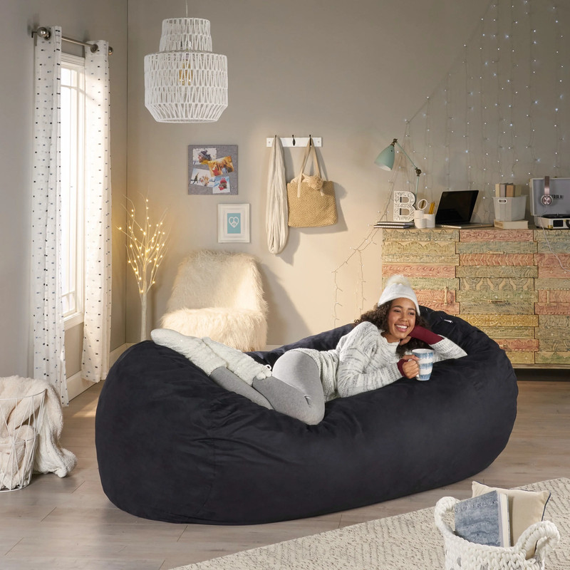 Adult Bean Bag Chair Giant Large Dorm Furniture Sofa Lounge College Couch gallery