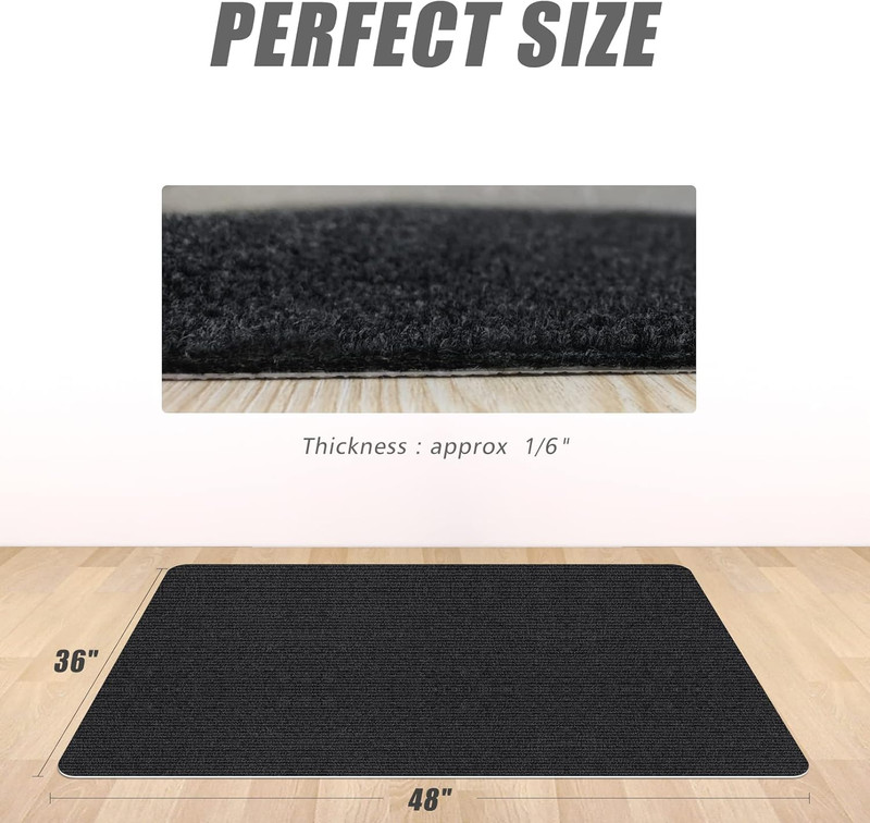 Office Chair Mat for Hardwood Floor,Office Computer Gaming Chair Mat for Tile Fl gallery