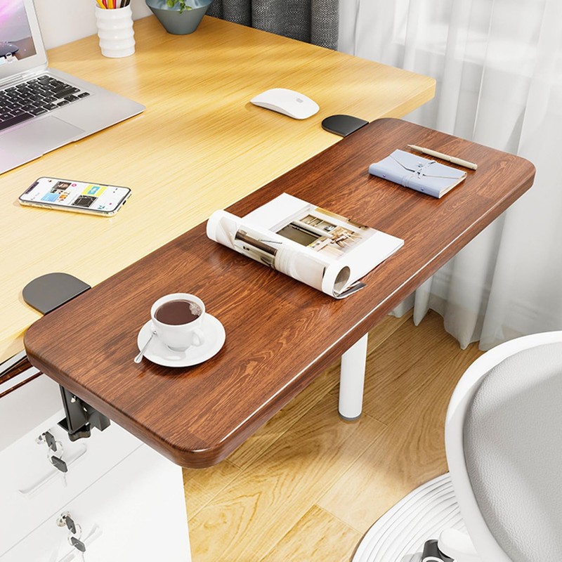 Adjustable Desk Extender Tray - 20 x 7.8 Inch Ergonomic Table Extension for L... gallery