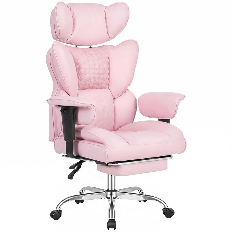 DUMOS Big and Tall Home Office Desk Chair, Gaming Computer Chair, Executive E…