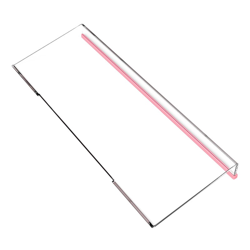 17 Inch Clear Acrylic Computer Keyboard Stand Tilted Ergonomic Riser Holder