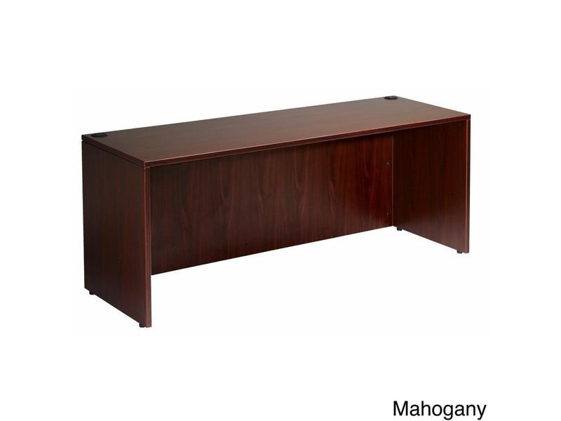 Boss 71-inch Cherry or Mahogany Finished Credenza Shell