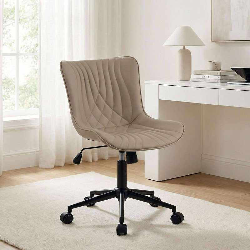 Office Chair, Desk Chair with Wheels, Home Office Computer Task Chairs, Modern F gallery