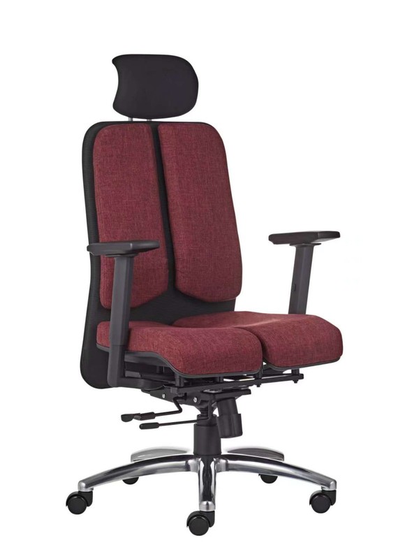 Dual Relief Ergonomic Office Task Chair Patented Technology Therapeutic Support