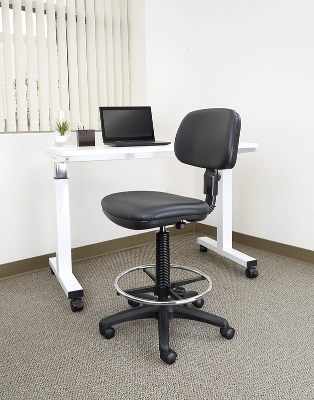 Office Star DC Series Adjustable Drafting Chair with Foot Ring and Sculptured Fo gallery