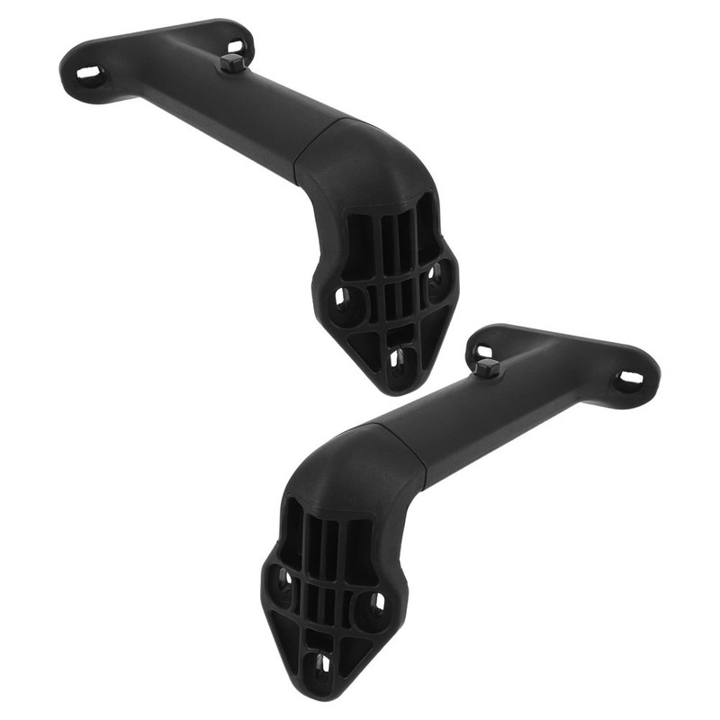2pcs Armrest Mount Bracket for Computer Chair, Plastic Triangle Armrest Mount