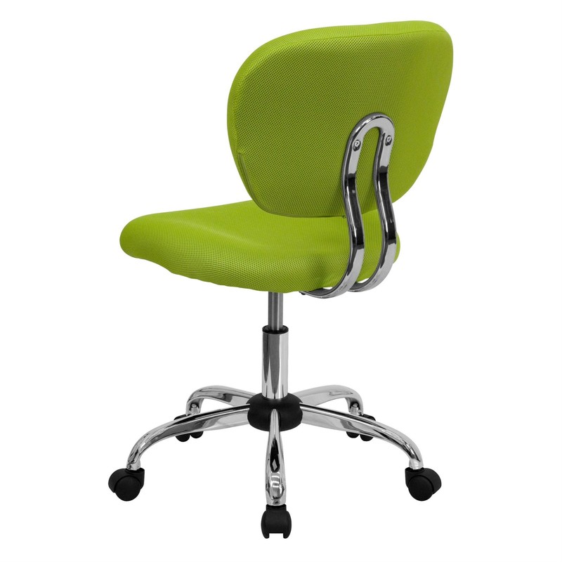 Scranton & Co Mid-Back Mesh Task Office Chair in Apple Green gallery