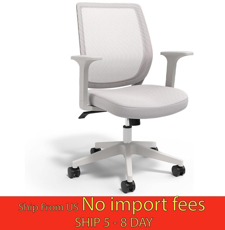 Staples Essentials Ergonomic Swivel Task Chair Gray...(STA)