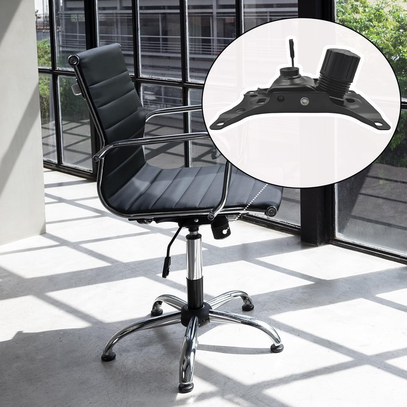 Office Chair Tilt Control Mechanism Replacement Heavy Duty Swivel Base Plate Con gallery