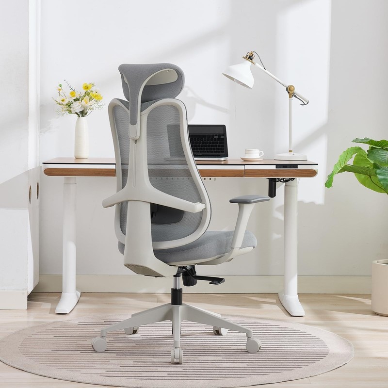 Nouhaus Fluido Ergonomic Office Chair High Back Mesh 3D Armrest Lumbar Support gallery
