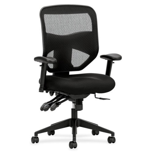 Basyx VL532MM10 Executive Task Chair Black Mesh Seat