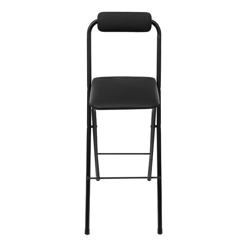 Foldable Bar Chair Tall Folding Chair Portable Folding Stool Impact Resistant gallery