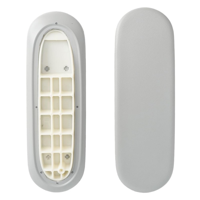 Herman Miller Sayl Chair Armrest Pad Caps Replacement Light Gray Vinyl 1 Pair gallery