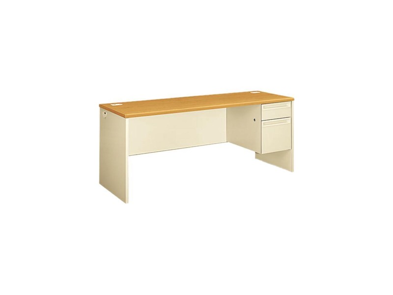 HON 38856RCL 38000 Series Right Pedestal Credenza, 72w x 24d x 29-1/2h, Harvest/