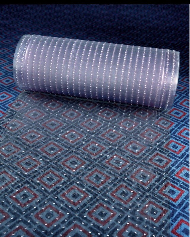 Clear Plastic Runner Rug Carpet Protector Mat Ribbed Multi – Grip.(26in X 40FT)