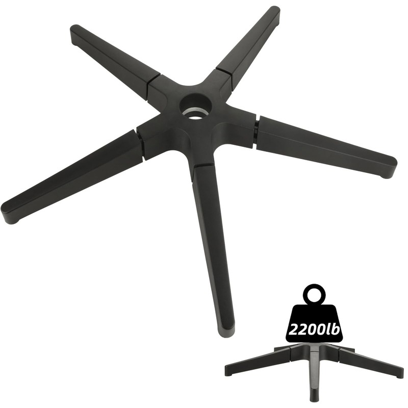 Office Chair Base Parts Heavy Duty 2500 Lbs, 28 Inch Desk Chair Base Universa…