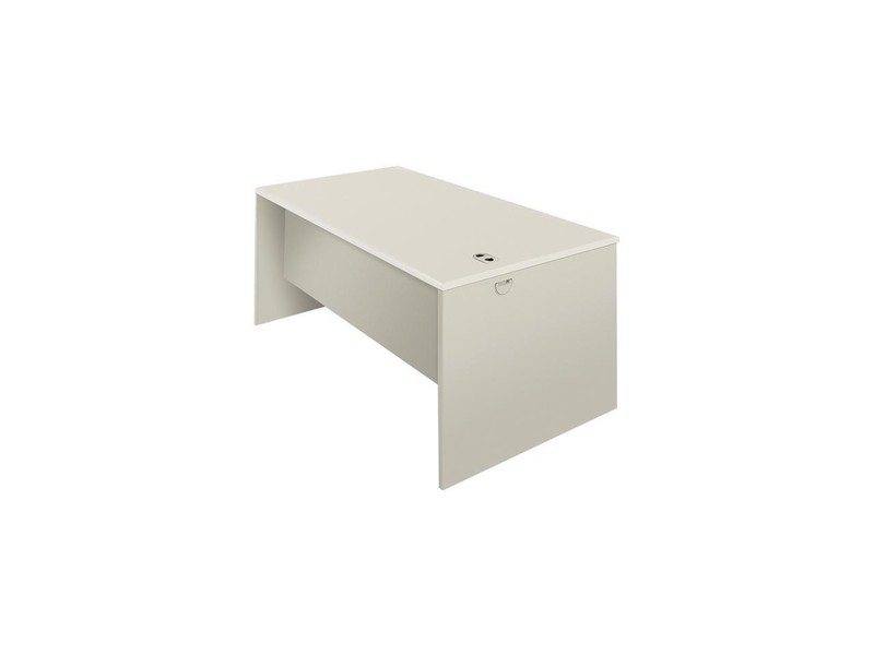 HON H38932.B9.Q 38000 Series Desk Shell, Radius Edge, 60″ x 30″ x 30″, Silver Me