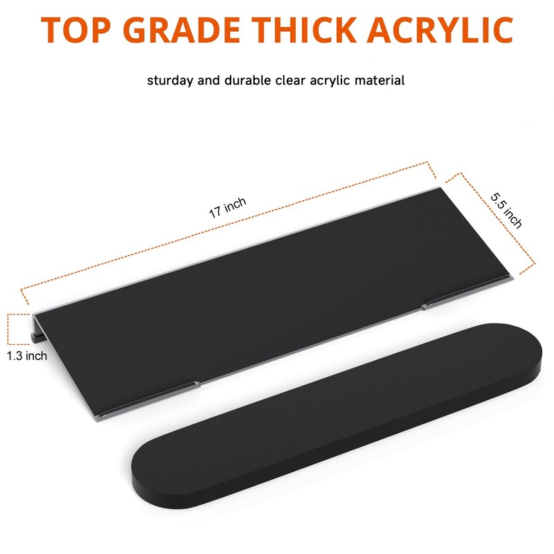 Ergonomic Computer Keyboard Stand - Tilt PC Keyboard Stand Riser for Easy Typ... gallery