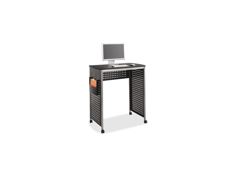 Scoot Stand-Up Workstation, 39 1/2w X 23 1/4d X 42h, Black