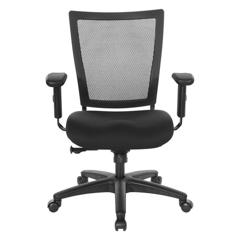 Scranton & Co Ergonomic Task Chair in Black Coal FreeFlex Fabric Seat gallery