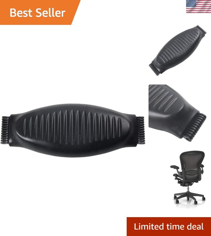 Classic Aeron Chair Lumbar Support – Size B Replacement Pad in Graphite/Black