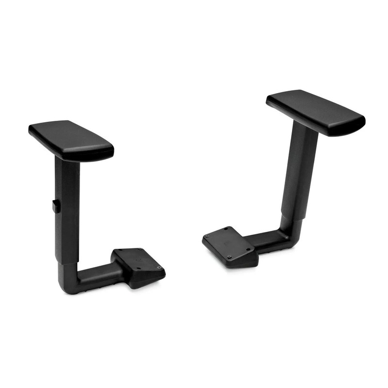 HON Volt Height-Adjustable Arms | Black Finish | H5795.T