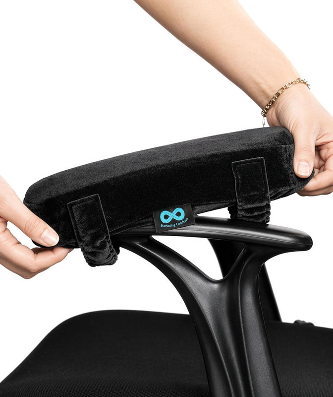 Elevate Series by Office Chair & Wheelchair Arm Pads – Memory Foam Armrest Cove