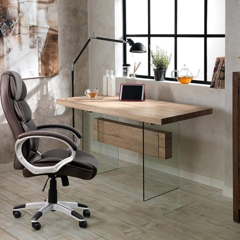 PU Leather Adjustable Height Modern Executive Swivel Task Chair Computer Chair gallery