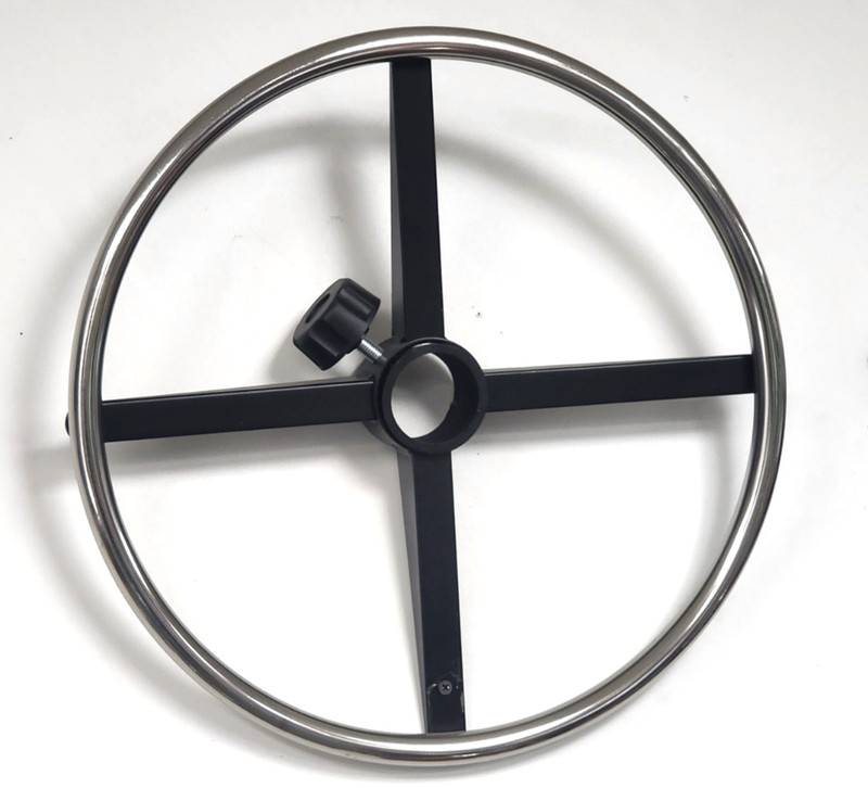 Adjustable Footrest Ring For Stools With Knob